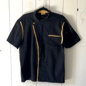 Xing Biao Black and Gold Chef’s Jacket